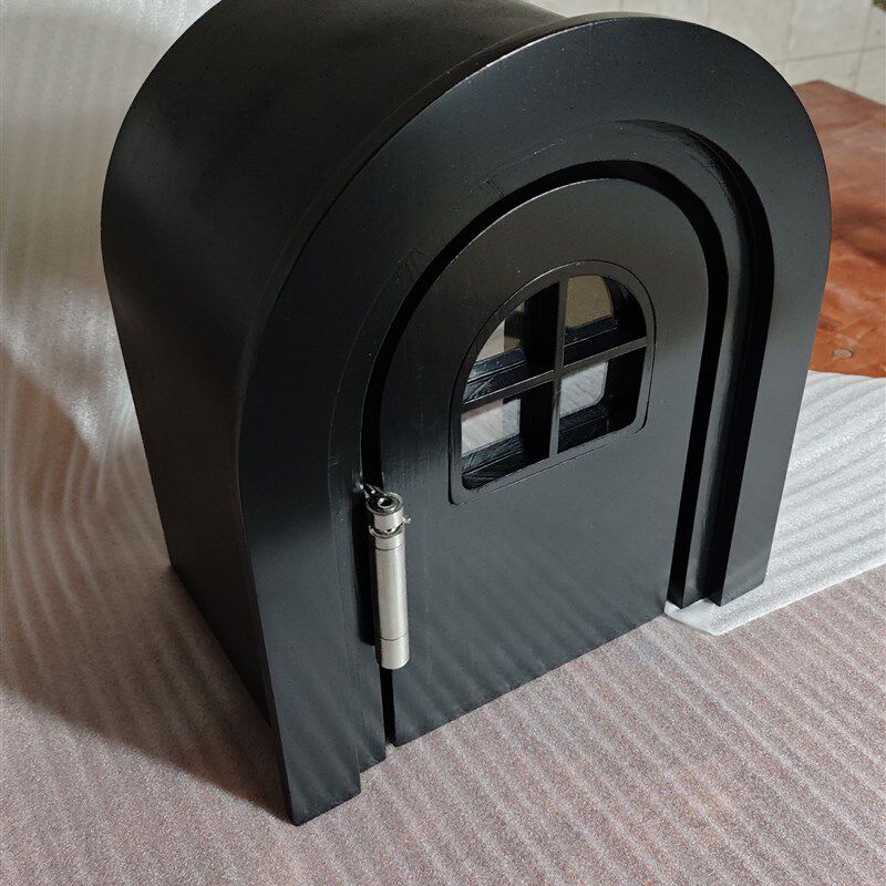 双弹簧双向开关实木喵星人汪星人门猫洞门猫咪宠物进出通道门定制