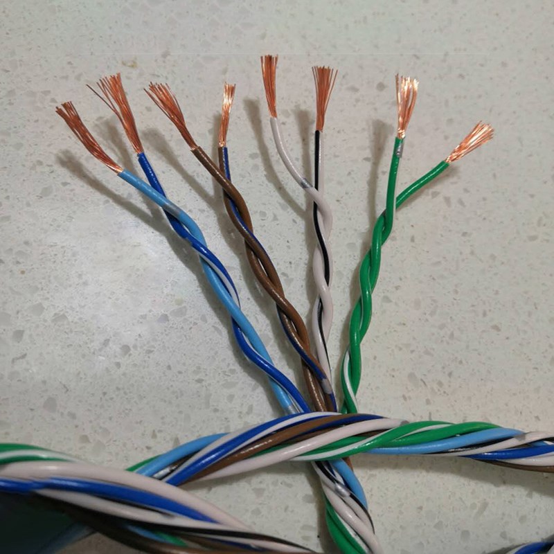 日标德标汽车音响喇叭线纯铜阻燃耐高温网关双绞线电路改装线材