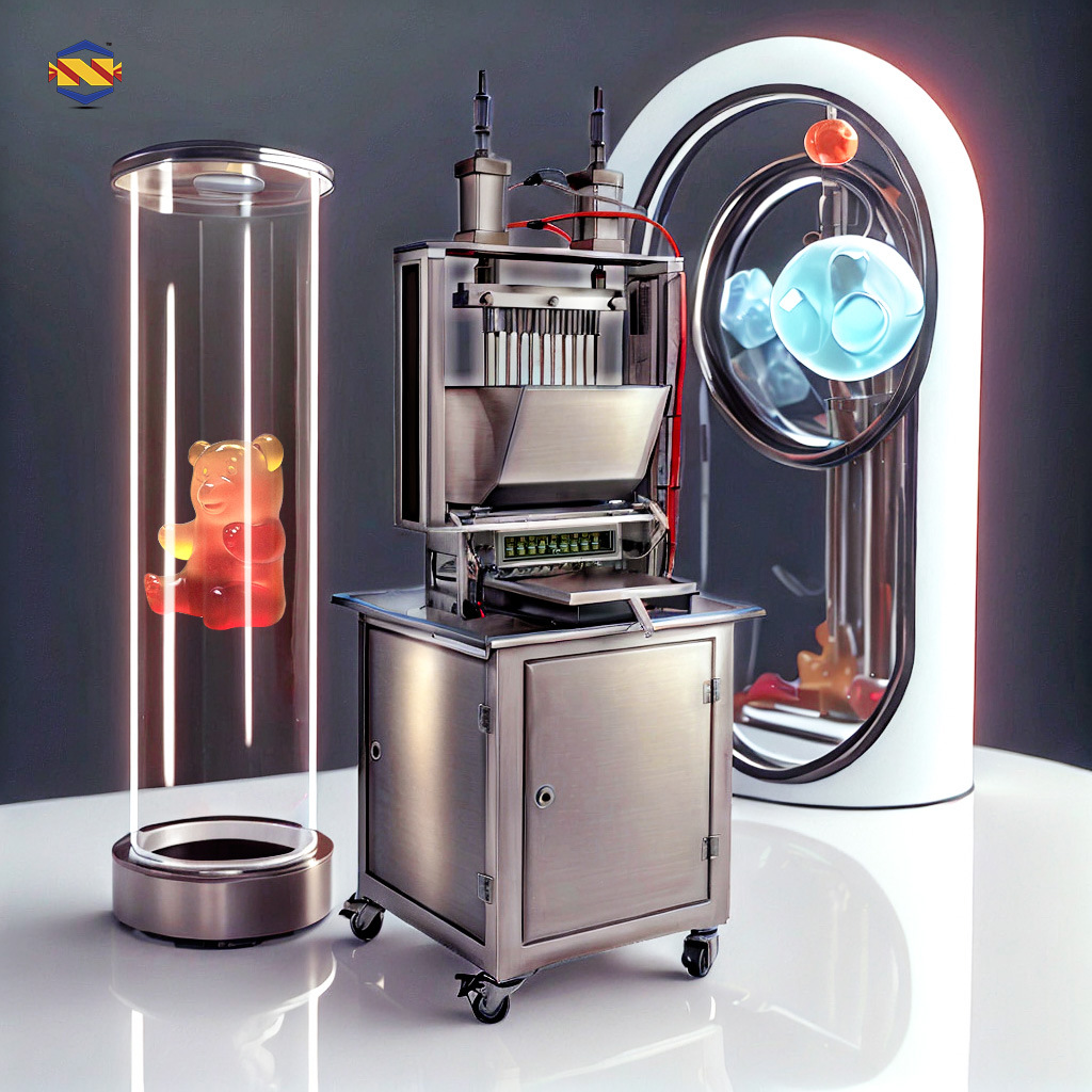 SE-252283可定制软糖半自动生产机器
