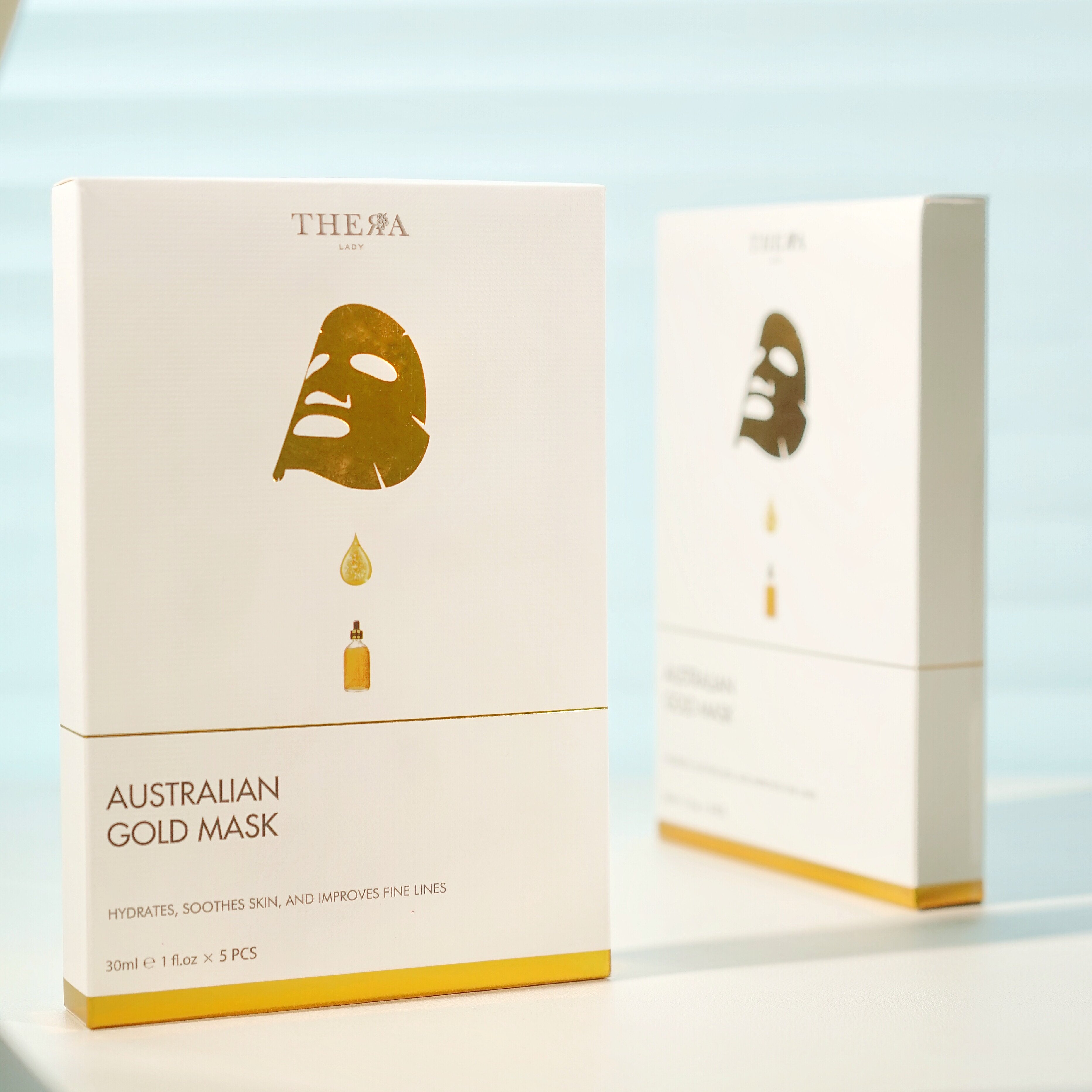 正品【澳洲黄金面膜】澳洲Gold Mask保湿舒缓补水紧致面膜轻疗肤