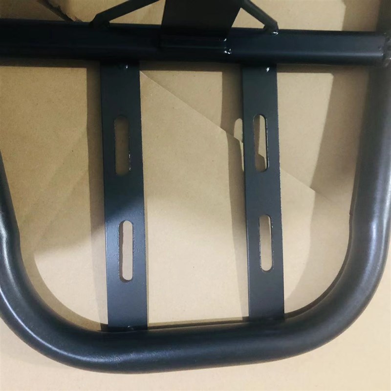 绿源S50电动车尾架电瓶车货架尾箱后备箱外卖后衣支架加粗加厚