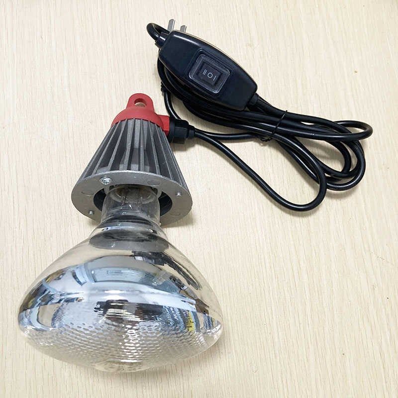 带线三档开关E27耐高温防水家禽取暖套装猪场养殖场保温灯座灯口