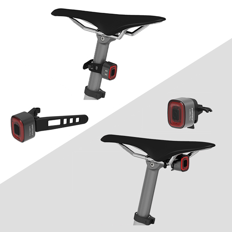 CUBELITE II智能感应刹车灯usb警示灯单车夜骑xlite100自行车尾灯