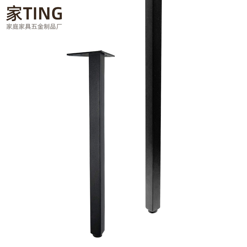 不锈钢金色新中式梳妆台脚支撑腿轻奢金属家具茶几腿高脚吧台支架