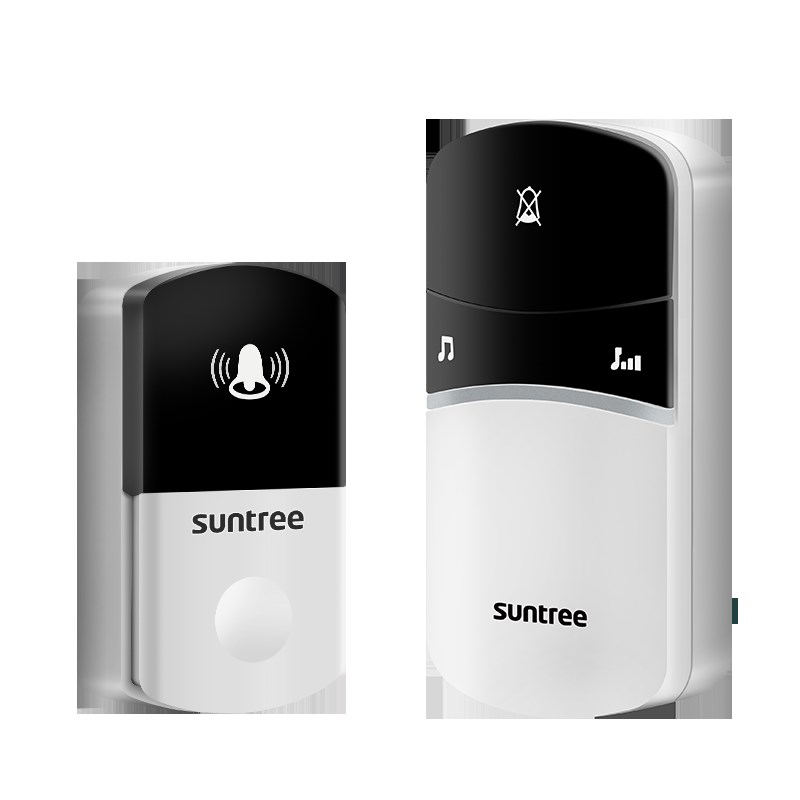 新驰自发电无线门铃家用超远距离免插电智能老人呼叫器遥控免打孔