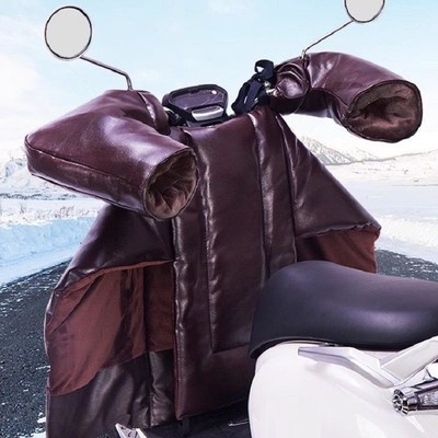 适用铃木UY踏板125摩托车挡风被小海豚UU丽至UZ110加厚防水防风罩