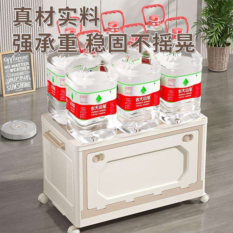 K0B多功能拉杆箱家用可折叠整理箱带轮移动便携储物箱户外车载收