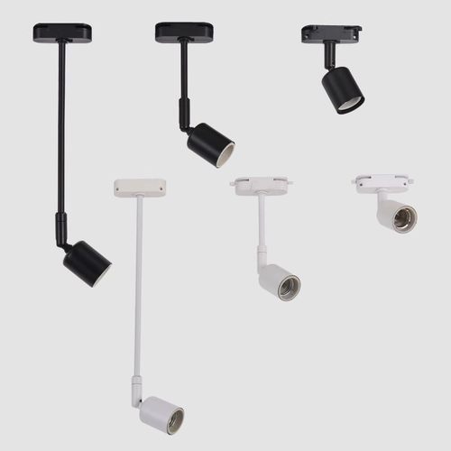 轨道灯头二线E27