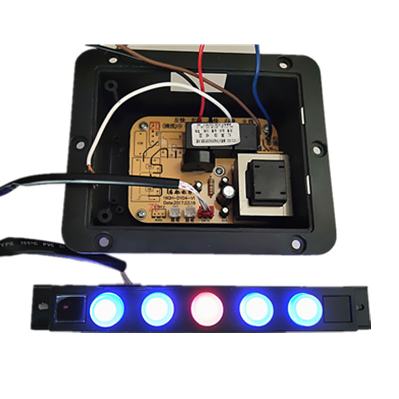 抽油烟机触摸感应开关 挥手开机体感5键控制器面板电路板主板通用