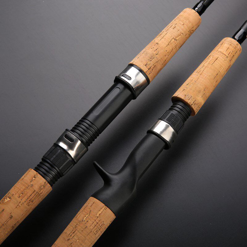 瑕疵处理 库存路亚竿MH调超轻超硬直柄枪柄翘嘴鲈鱼竿路亚杆海竿