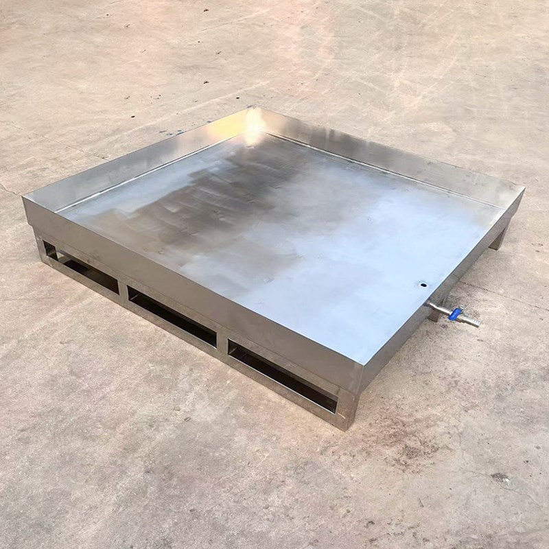 定制不锈钢防渗漏托盘危废化学品防泄漏油桶废液体防漏油平台仓储