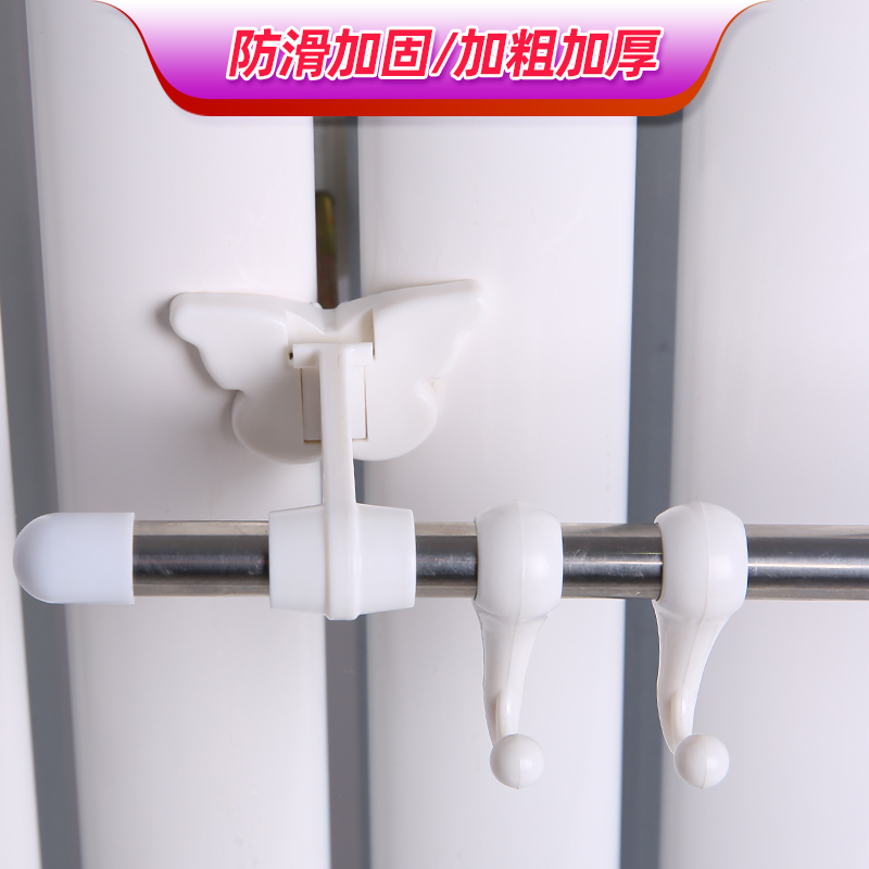 【买2送1】暖气片晾衣架毛巾杆暖气专用挂钩不锈钢置物架挂衣神器