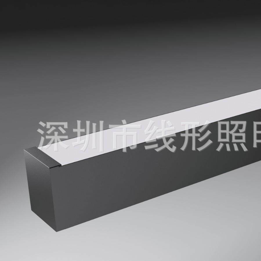2025新款无缝拼接办公线条灯万向头LTX转角任意旋钮PC罩凌晶罩