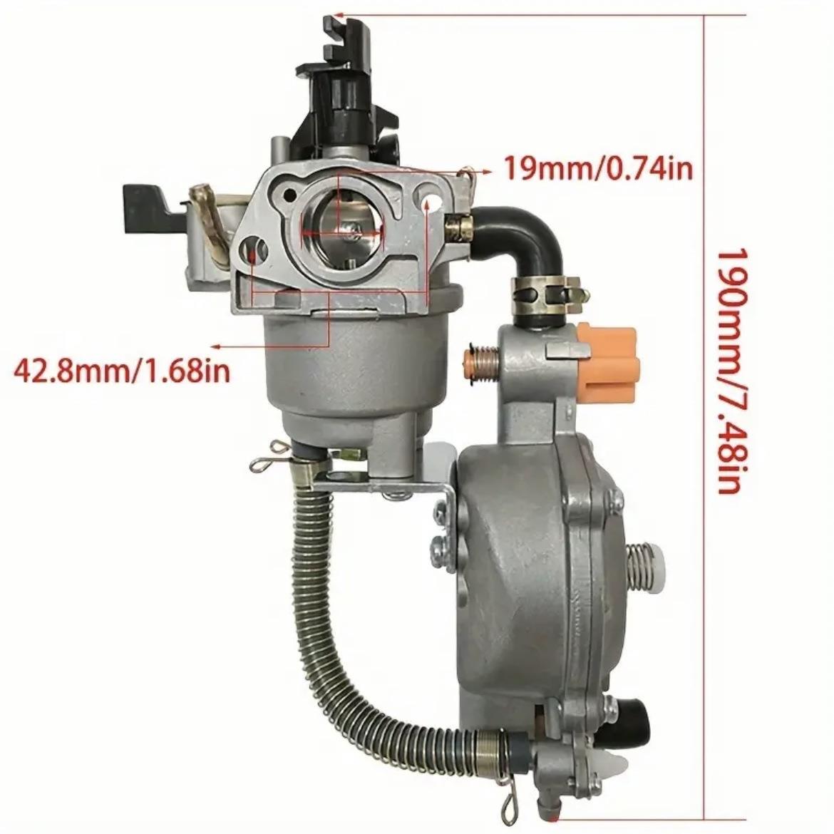 厂家直销双燃料发电机化油器168F170F机组GX160 168F 2-3KW LPG N