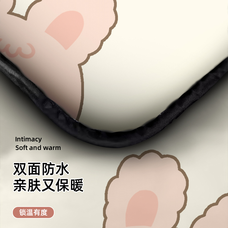 爱玛雅迪电动车挡风被冬季双面防水加绒加厚电瓶摩托保暖防寒冬款