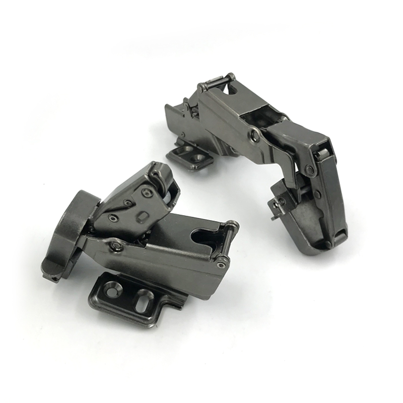 90极简窄边框铝框门柜门专用合页门铰165度180度铝合金玻璃门铰链