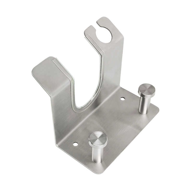 电吹风机架子置物架304不锈钢壁挂免打孔支架浴室墙上风筒收纳架