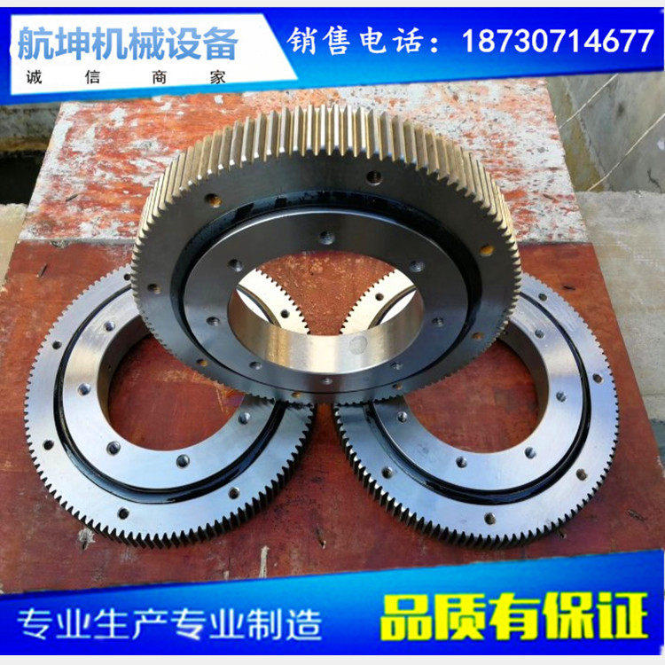 无齿转盘轴承大型双排球回转