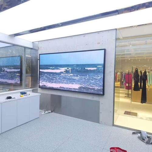 跨境LED显示屏厂家会议室舞台全彩屏P2P2.5P1.86直播间展厅大屏幕
