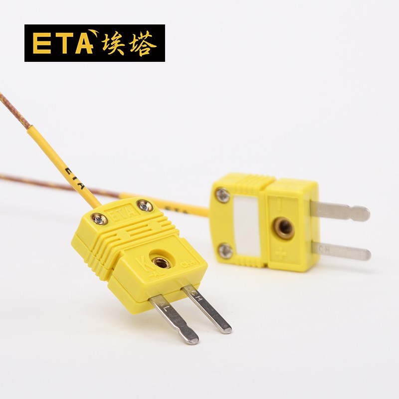 K型测温线波峰焊温度探头耐高温480度炉温测试传感器玻纤热电偶线