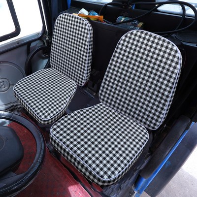 大阳两座坐套电动汽车四轮座套布料布艺四季通用型A1 A2坐系巧客