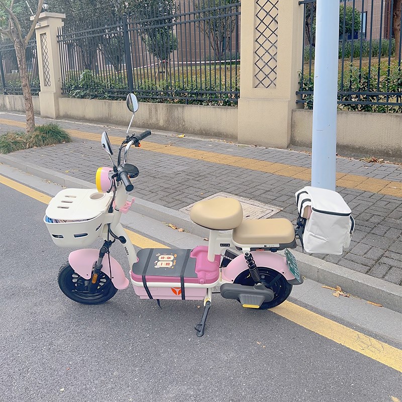 雅迪C08-H专用电动车挂钩前置通用粉色强力承重电瓶自行车挂物钩