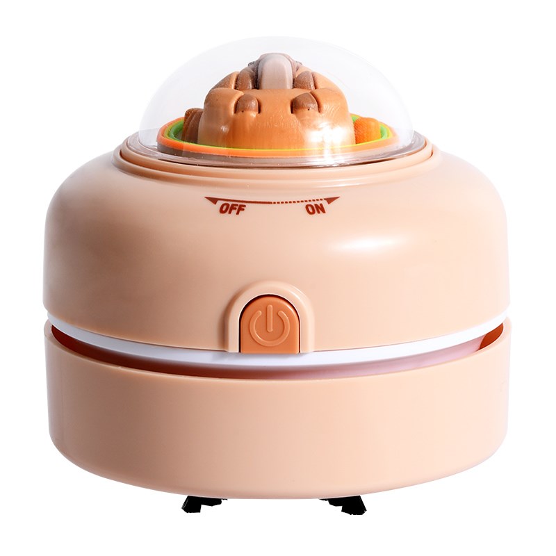 卡皮巴拉桌面吸尘器小学生专用桌面电动橡皮擦橡皮屑清理器小型大