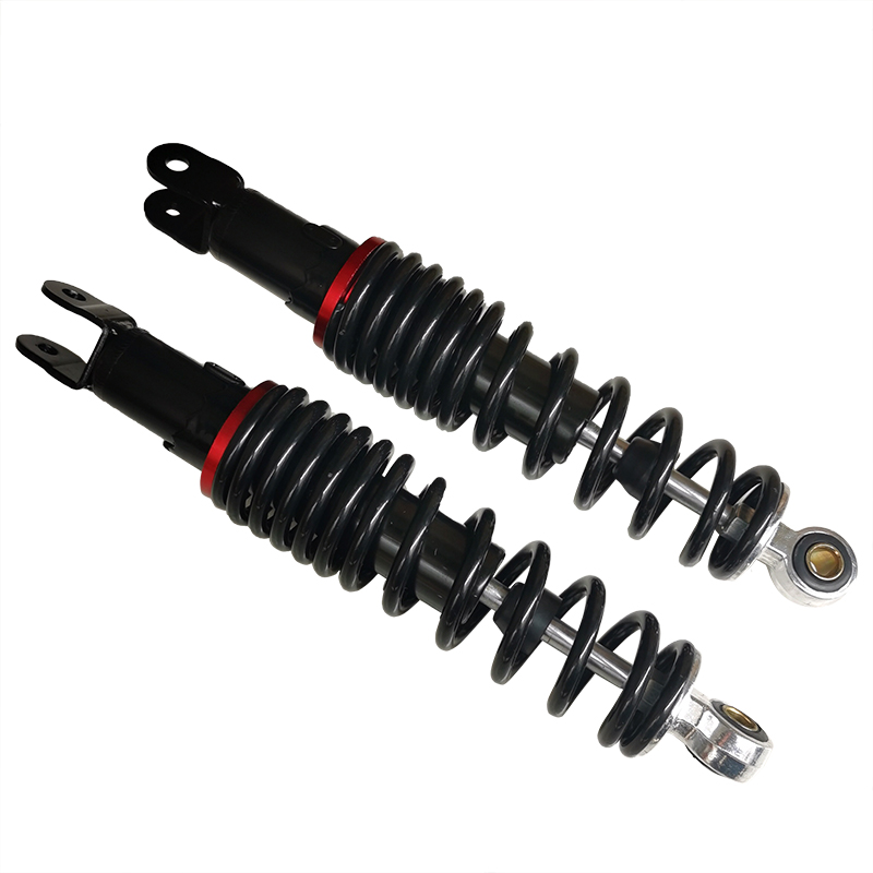 踏板摩托车后减震电摩改装叉口减震器125助力车女士燃油车双减震