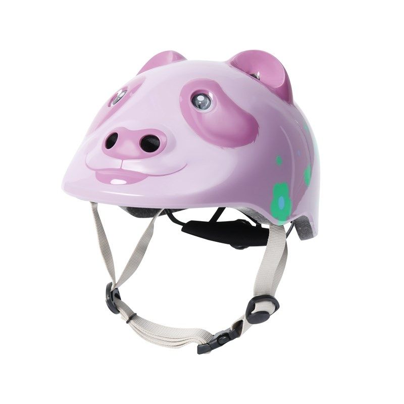 1-6岁儿童防摔轮滑骑行自行车运动护具头盔男女小孩轻量滑板熊猫