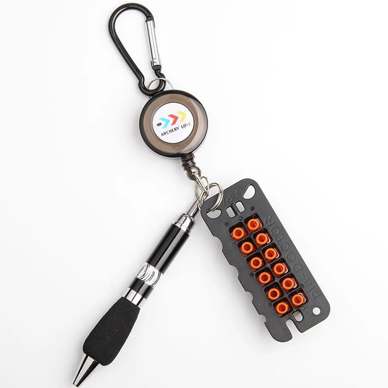 尾钉医生 箭尾插板小助手多功能箭支修理工具带计分笔PIN-DOCTOR