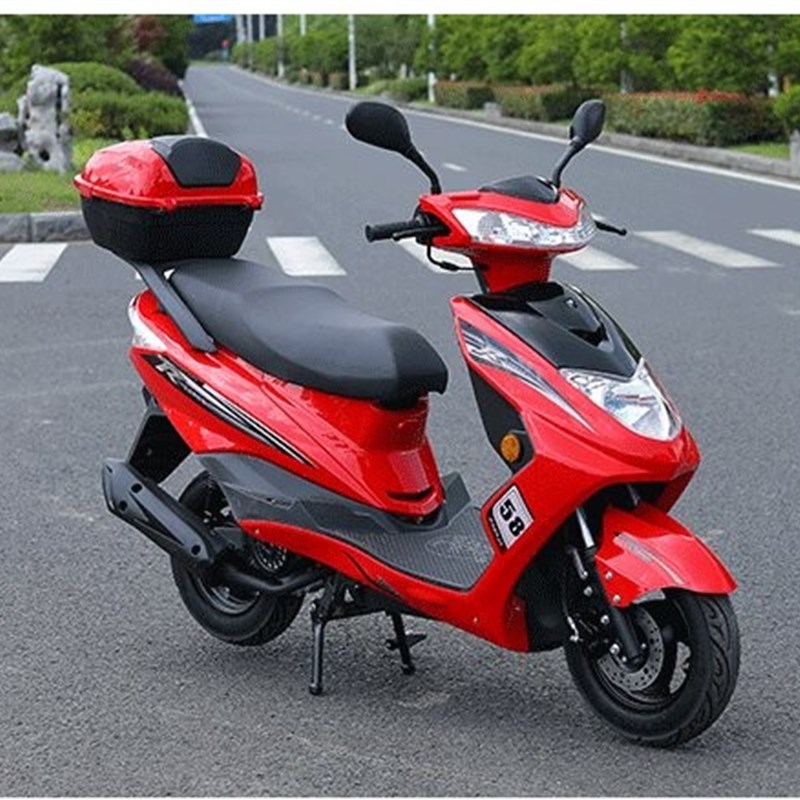 迅鹰燃油摩托车125CC踏板车整车国四可上牌尚领鬼火助力车电喷车