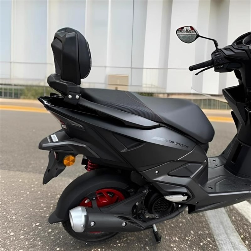 本田裂刃NS125RX改装靠背垫踏板摩托车后座靠垫腰靠无损安装配件