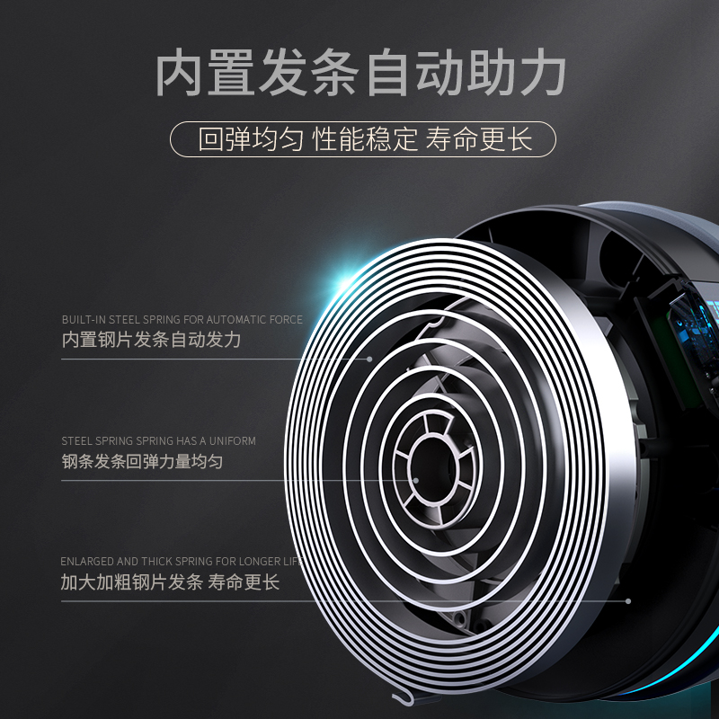 健腹轮腹肌懒人健身器减腹瘦肚子神器家用健身器材自动回弹健腹器