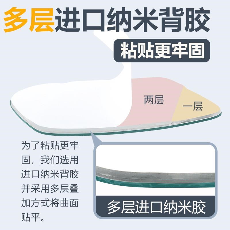 铃木DL250摩托车后视镜改装大视野凸面镜片GW250超广角倒车反光镜