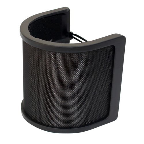 电容麦克风U型防喷网罩金属小型录音话筒防风口水加海绵咪罩配件