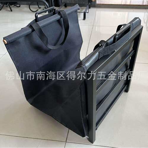 工厂直供壁炉配件铁制柴架柴篮壁炉柴架折叠柴架铁架工具架