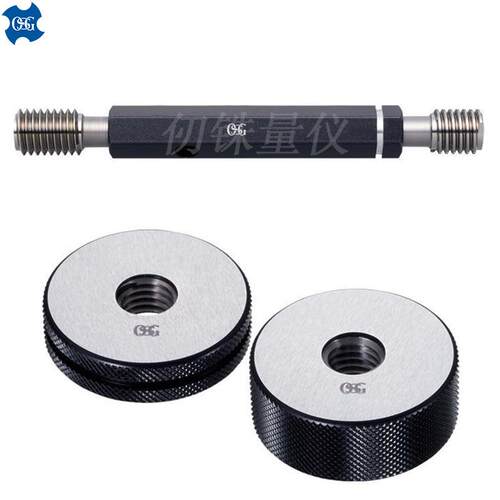 OSG英制平行管螺纹塞规PF 1/8-28GPIP PF1 1/4-11GRIR环规PF 4-11
