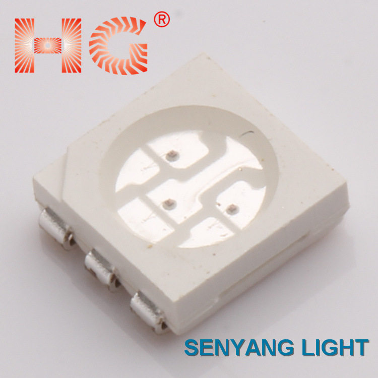 5050红光LED贴片灯珠SMD金线