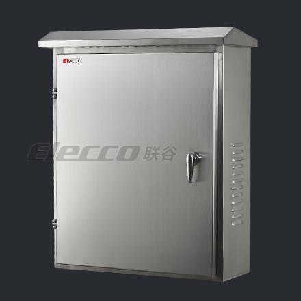联谷不锈钢户外箱/400*500*300mm不锈钢防水箱/3C认证室外防雨箱