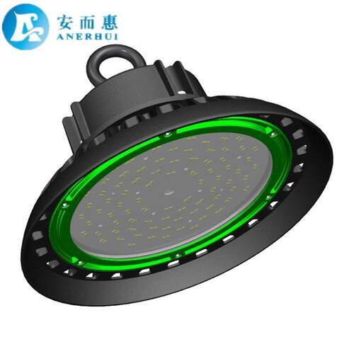 新款压铸led工矿灯外壳圆形UFO飞碟灯外壳贴片天棚灯套件100w200w