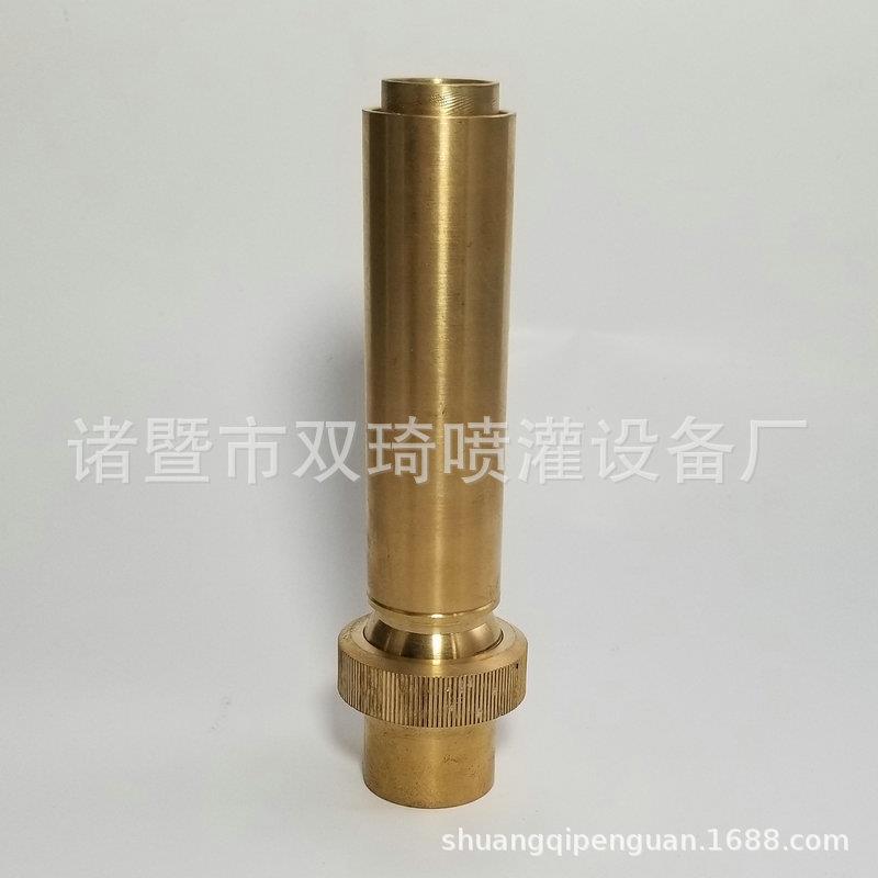 1寸DN25万向掺气喷头 玉柱喷头 泡沫喷头 吸气喷头 喷泉喷头25