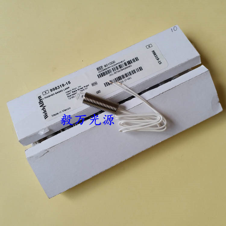伟伦WelchAllyn998319-155V仪器灯泡螺纹带线光谱仪灯泡
