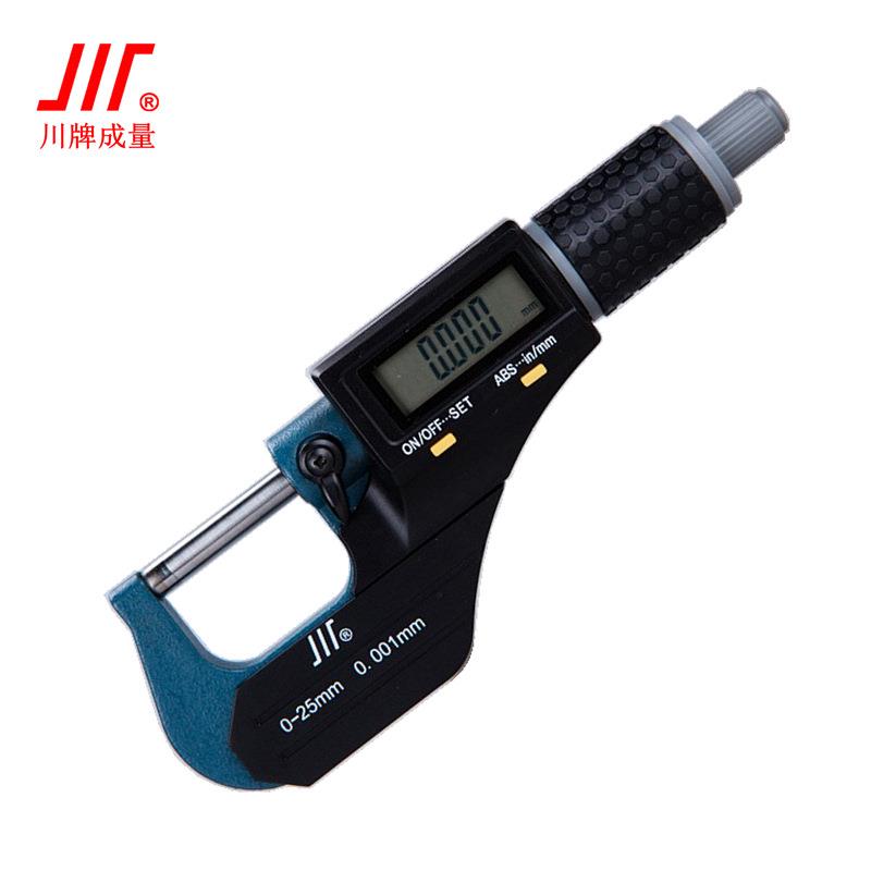 成量电子数显千分尺0-25 25-50mm电子卡尺高精度工业级测量工具图片