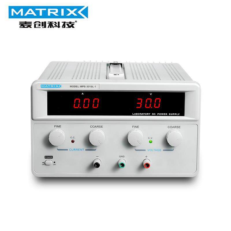 MATRIX麦创电子MPS-3010L-1/MPS-6005L-1单路直流稳压可调电源
