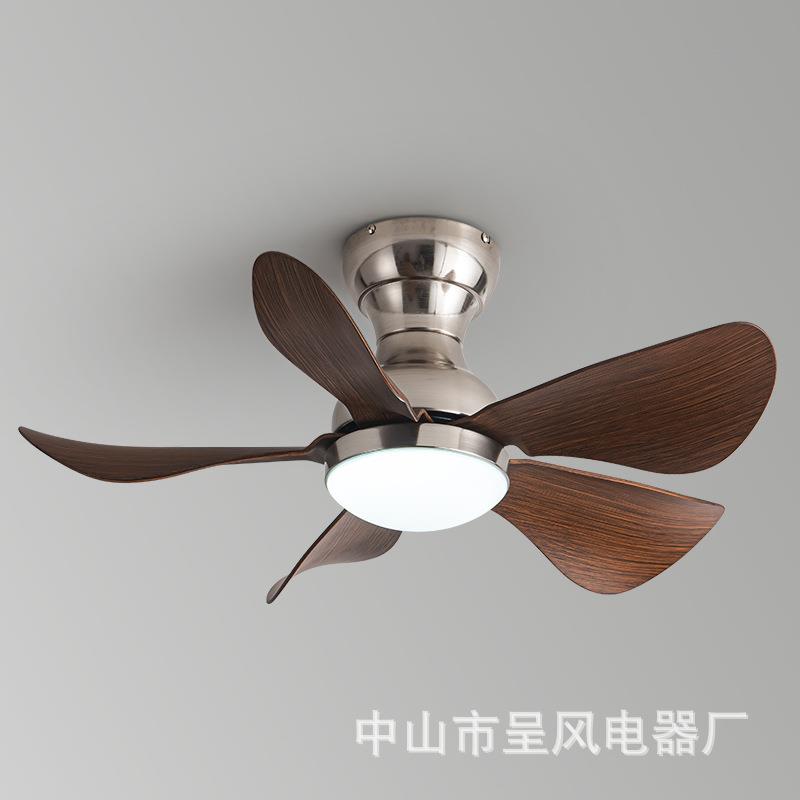 吸顶风扇灯儿童房吊扇灯卡通家用卧室小吊扇中山跨境现代简约29寸