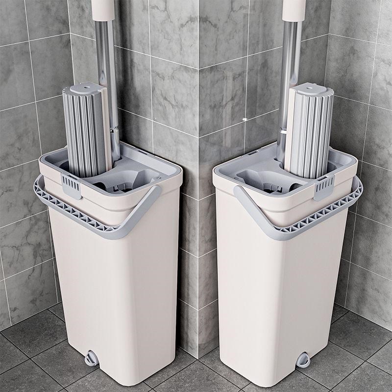 2023新款海绵拖把大号免手洗挤水胶棉拖把M吸水家用卫生间一拖净