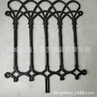户外绿化围栏铁艺草坪护栏防护美观篱笆栏绿化带艺术栅栏铸铁栏杆
