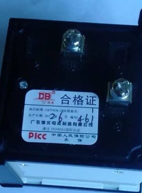 德8A5AA0 1 广东 500-A072L0德  0/4075 60A表D0A30BB交流电流表0
