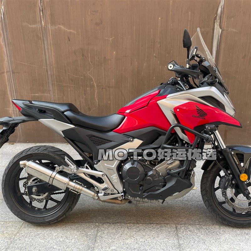 适用本田NC700 NC750 S/X改装排气管吉村尾段复古外观浑厚声浪