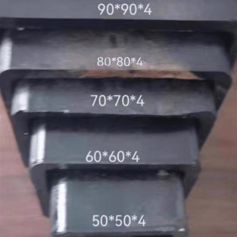 方管钢材30  50 60 80无缝方矩管空心方管加厚壁方钢管冷拔矩形管